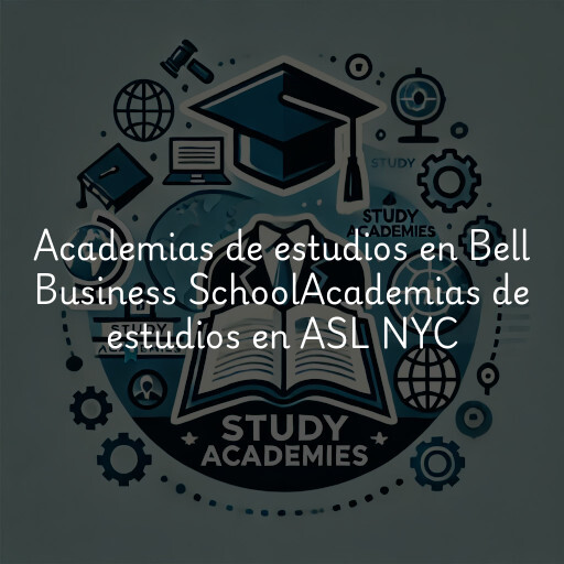 Academias de estudios en