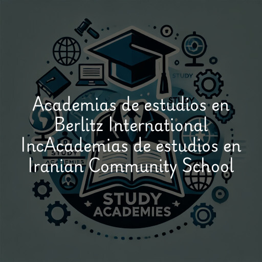 Academias de estudios en