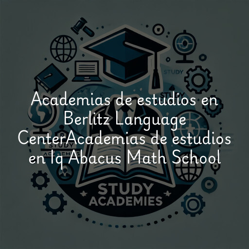 Academias de estudios en