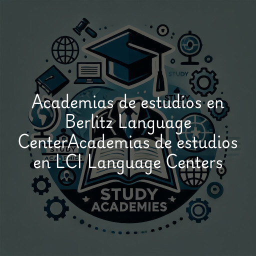 Academias de estudios en