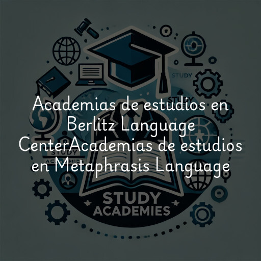 Academias de estudios en