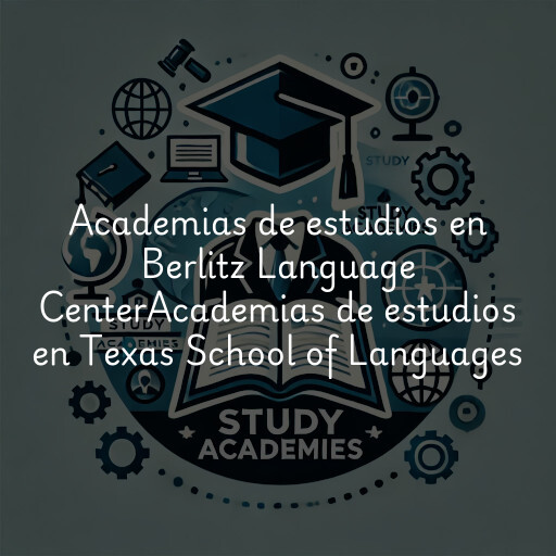 Academias de estudios en