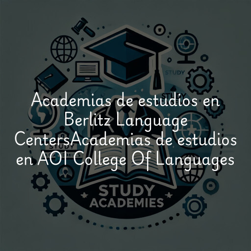 Academias de estudios en