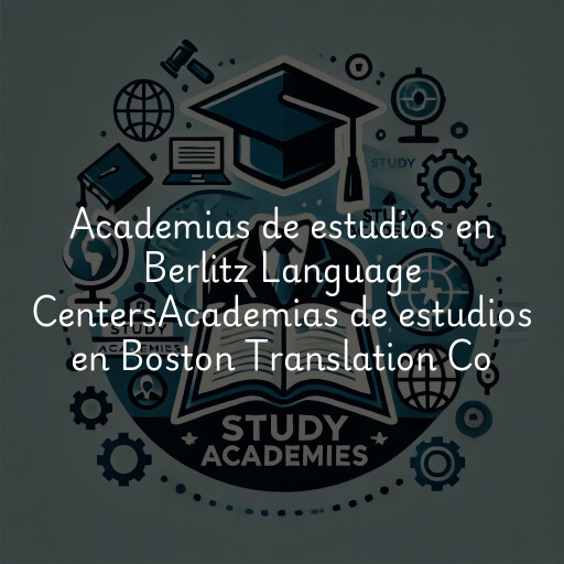 Academias de estudios en