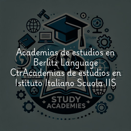 Academias de estudios en