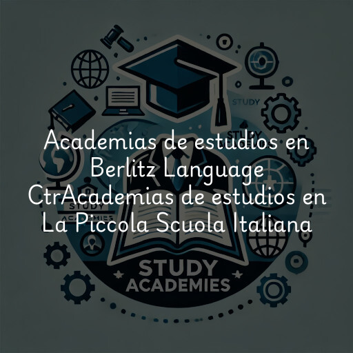 Academias de estudios en