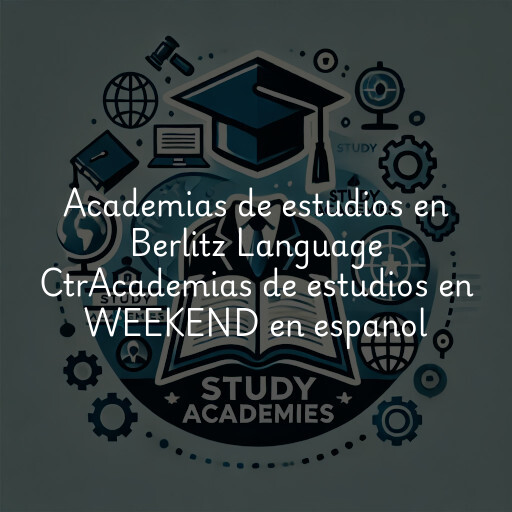 Academias de estudios en