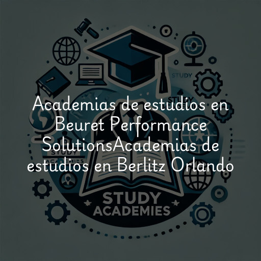 Academias de estudios en