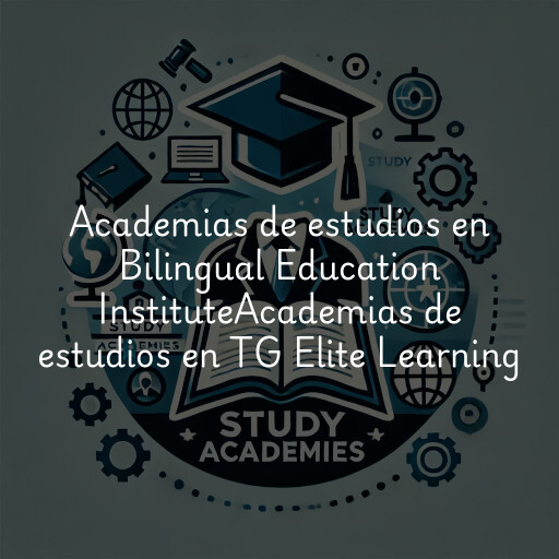 Academias de estudios en