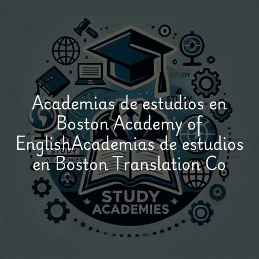 Academias de estudios en