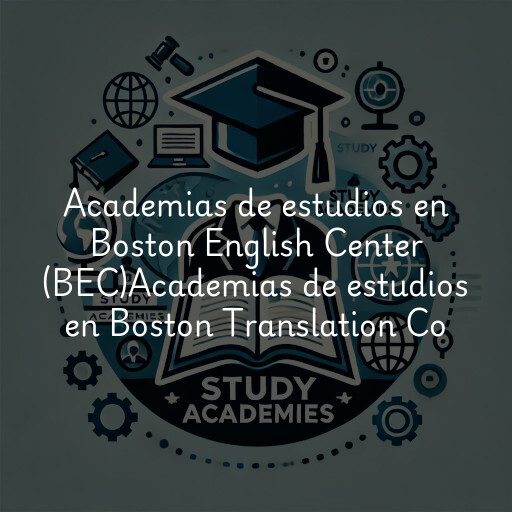 Academias de estudios en