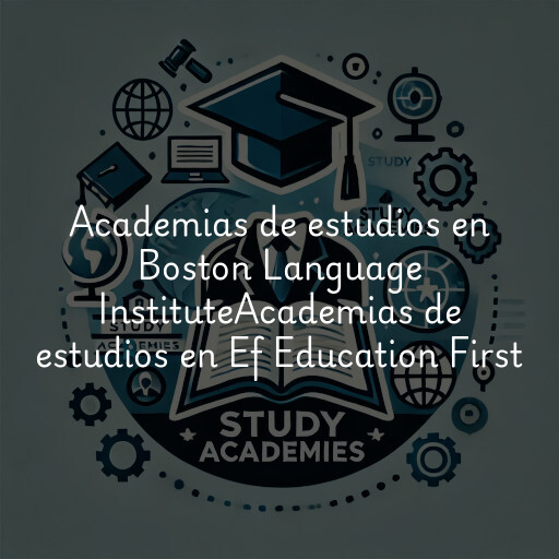 Academias de estudios en