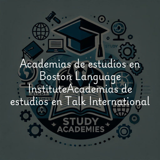 Academias de estudios en