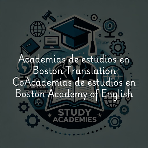 Academias de estudios en
