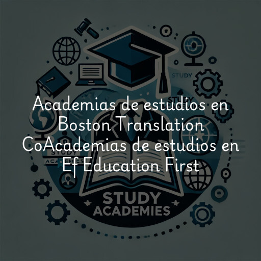 Academias de estudios en