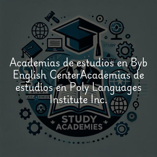 Academias de estudios en