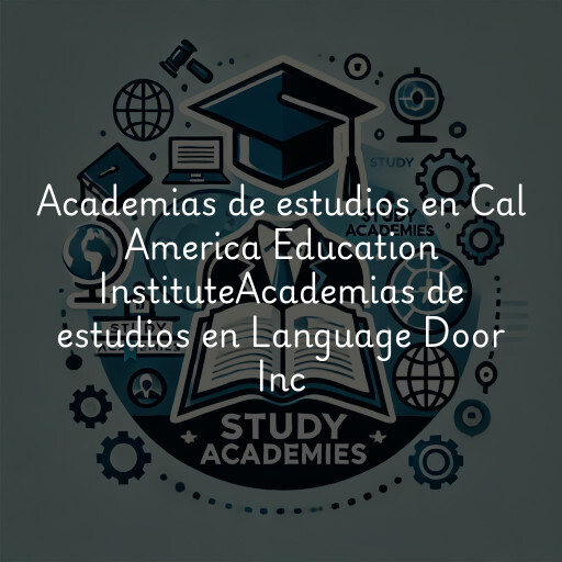 Academias de estudios en