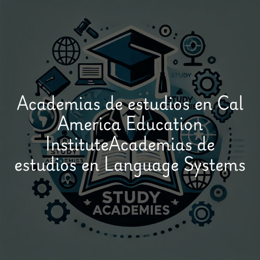 Academias de estudios en