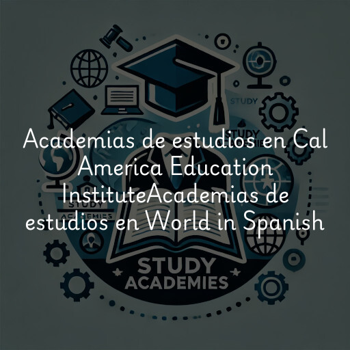 Academias de estudios en
