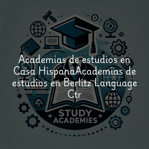 Academias de estudios en