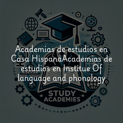 Academias de estudios en