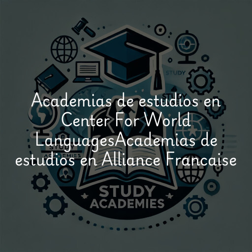 Academias de estudios en