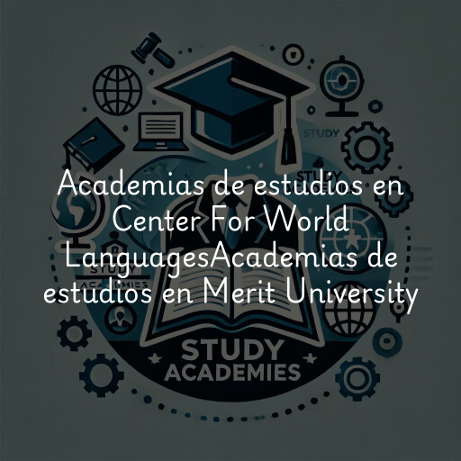 Academias de estudios en
