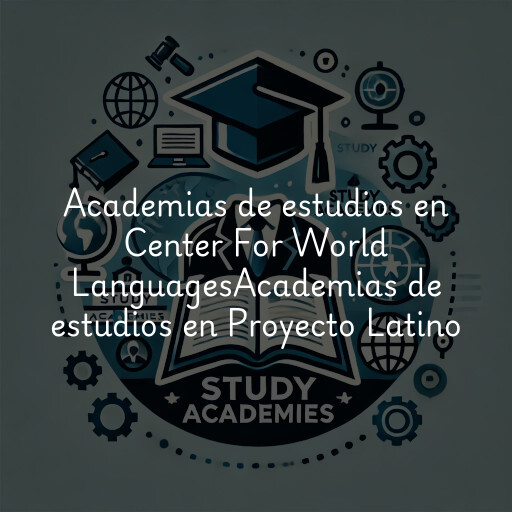 Academias de estudios en