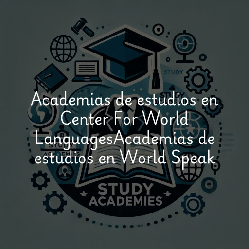 Academias de estudios en