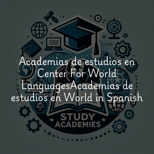 Academias de estudios en