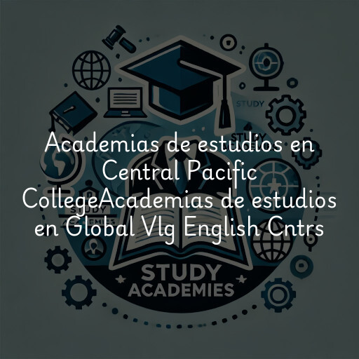 Academias de estudios en