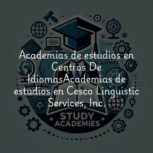 Academias de estudios en
