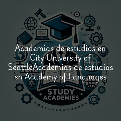 Academias de estudios en