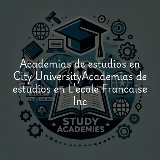 Academias de estudios en