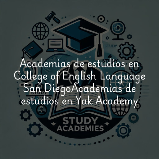 Academias de estudios en