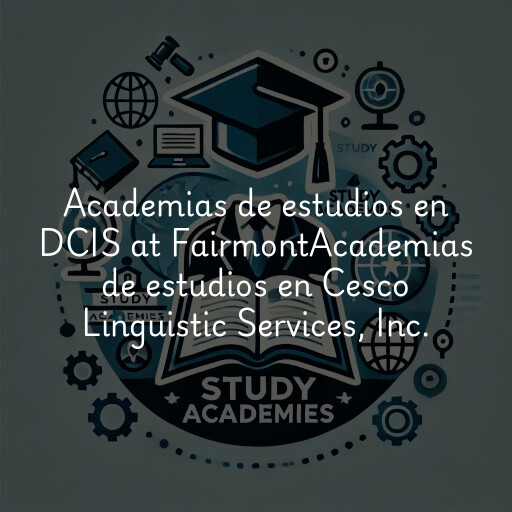 Academias de estudios en
