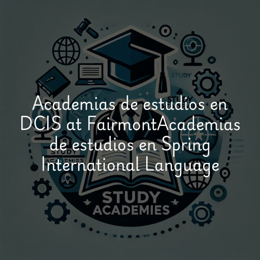 Academias de estudios en