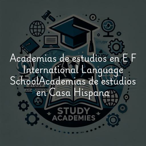 Academias de estudios en