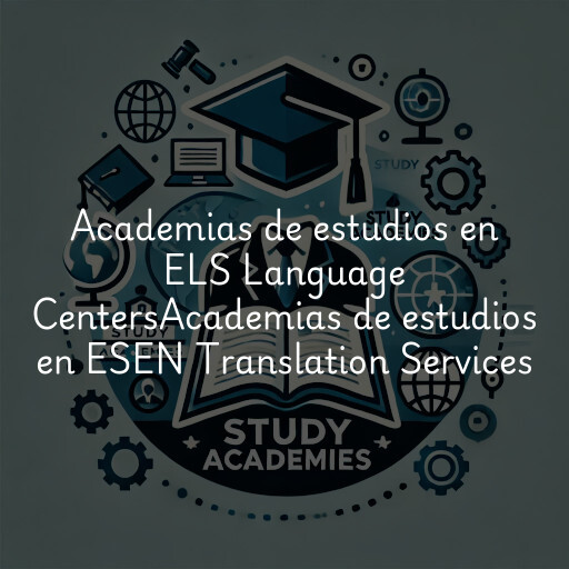 Academias de estudios en