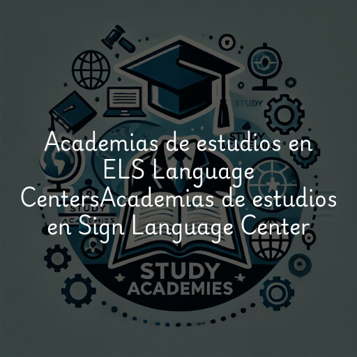 Academias de estudios en