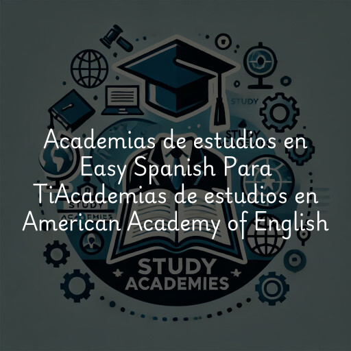 Academias de estudios en