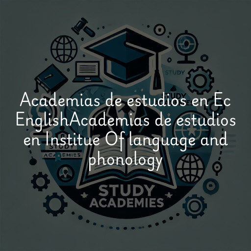 Academias de estudios en
