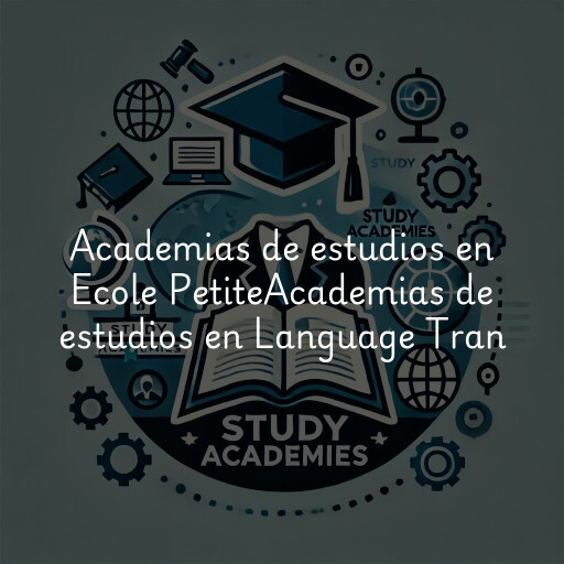 Academias de estudios en