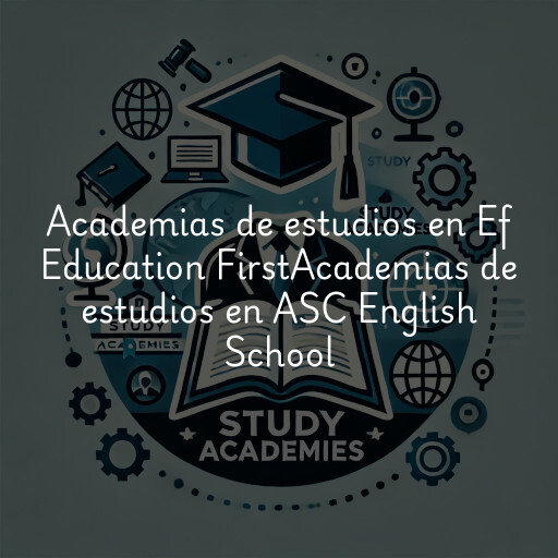 Academias de estudios en