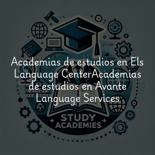 Academias de estudios en
