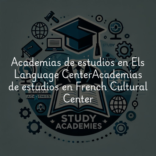 Academias de estudios en