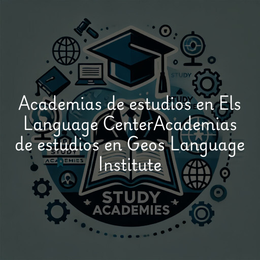 Academias de estudios en