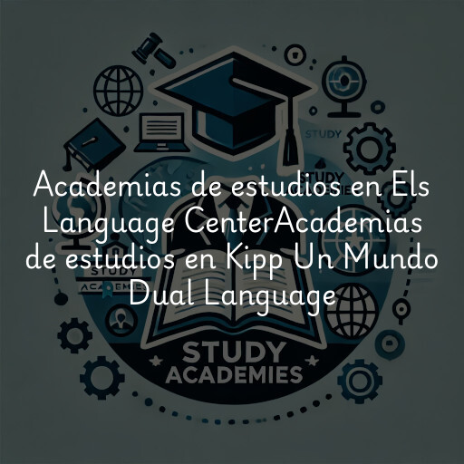 Academias de estudios en