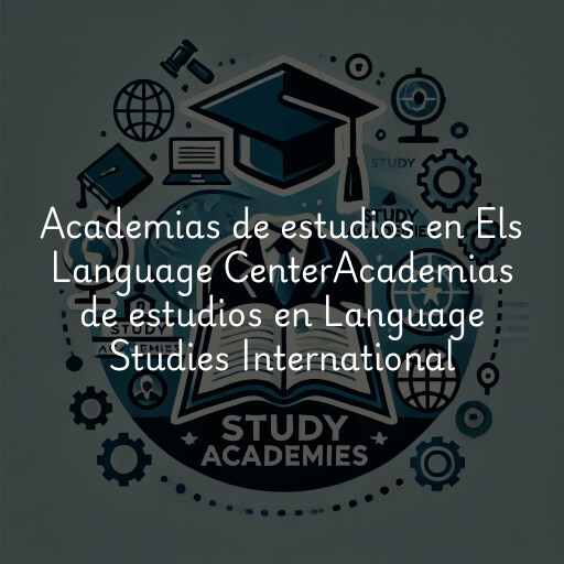 Academias de estudios en