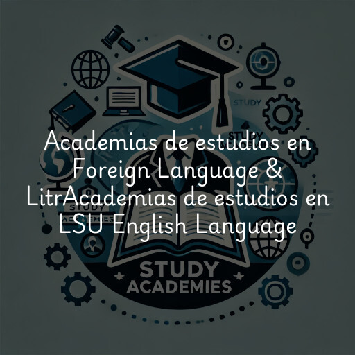 Academias de estudios en